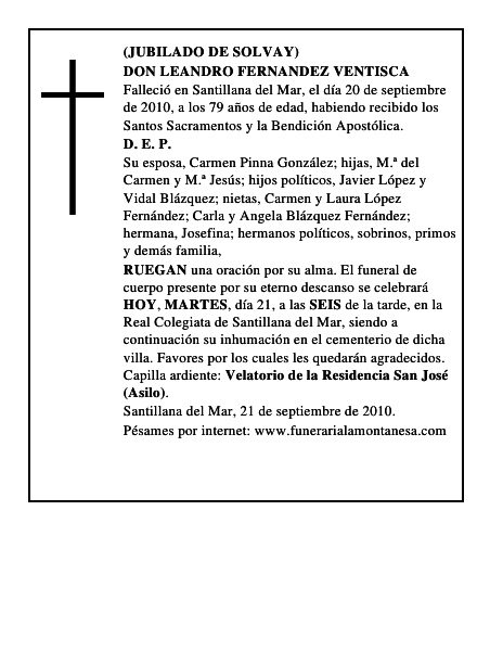 DON LEANDRO FERNANDEZ VENTISCA