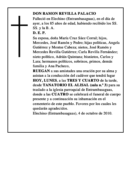 DON RAMON REVILLA PALACIO
