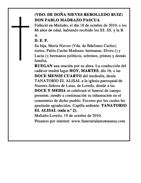 DON PABLO MADRAZO PASCUA