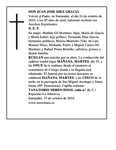DON JUAN JOSE DIEZ GRACIA