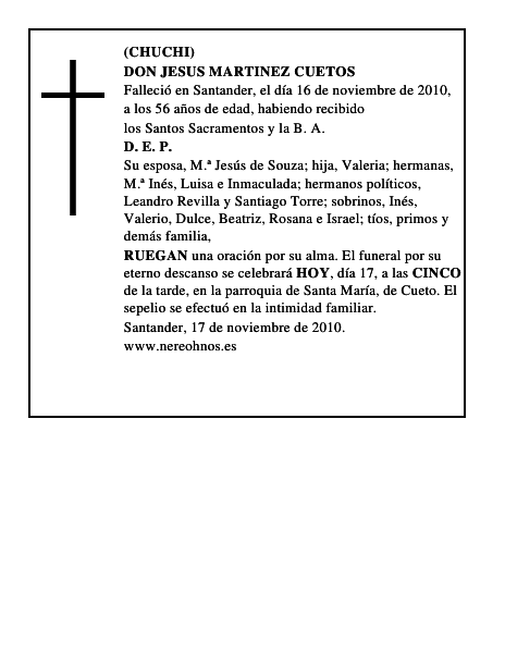 DON JESUS MARTINEZ CUETOS