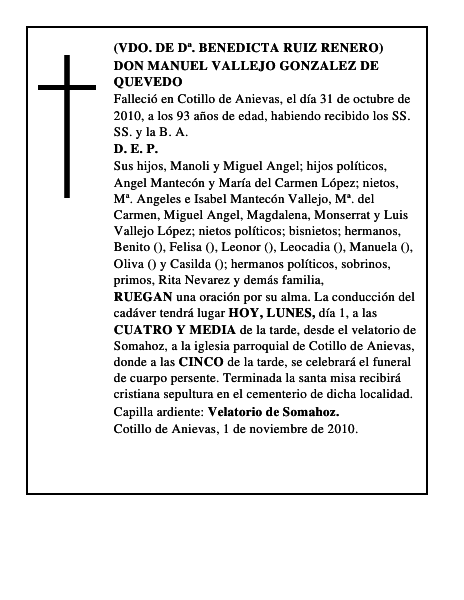 DON MANUEL VALLEJO GONZALEZ DE QUEVEDO