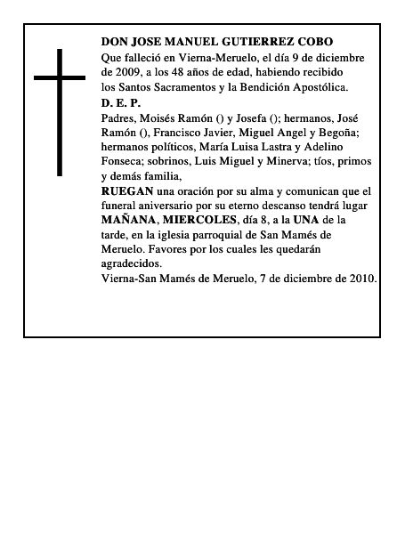 DON JOSE MANUEL GUTIERREZ COBO