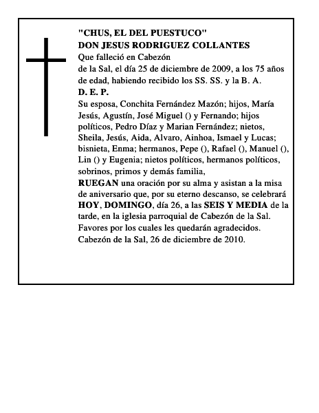 DON JESUS RODRIGUEZ COLLANTES