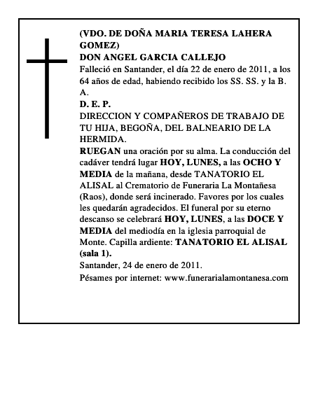 DON ANGEL GARCIA CALLEJO