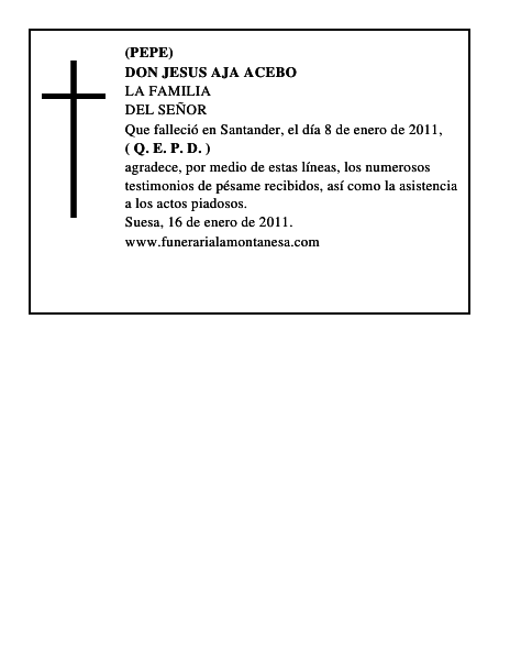 DON JESUS AJA ACEBO