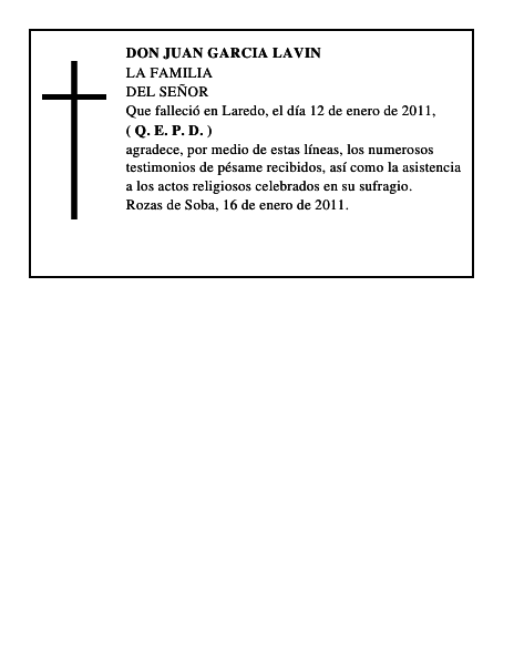 DON JUAN GARCIA LAVIN