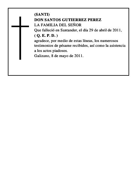 DON SANTOS GUTIERREZ PEREZ