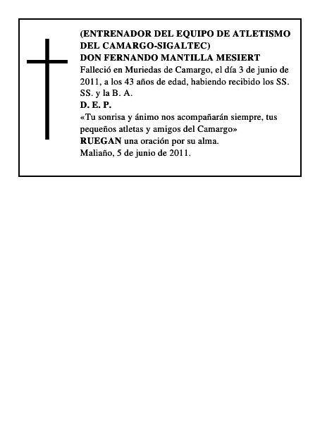 DON FERNANDO MANTILLA MESIERT