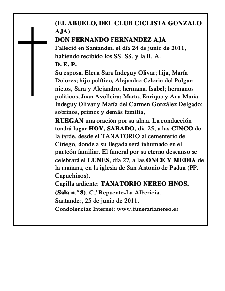 DON FERNANDO FERNANDEZ AJA