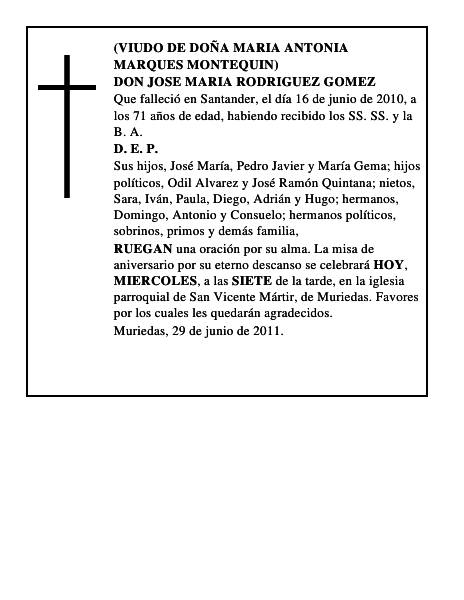 DON JOSE MARIA RODRIGUEZ GOMEZ