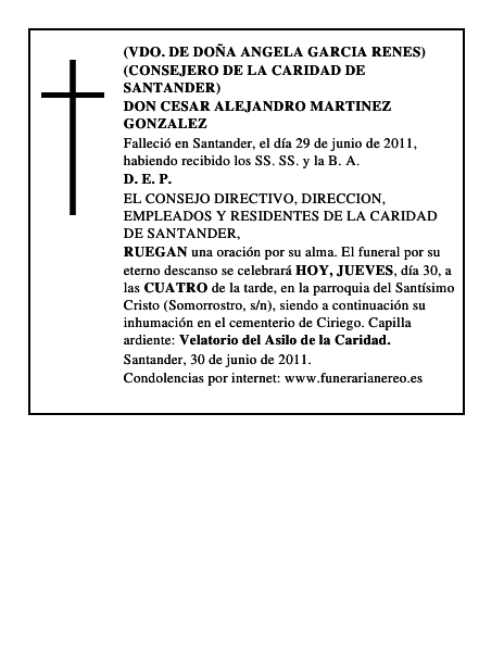 DON CESAR ALEJANDRO MARTINEZ GONZALEZ