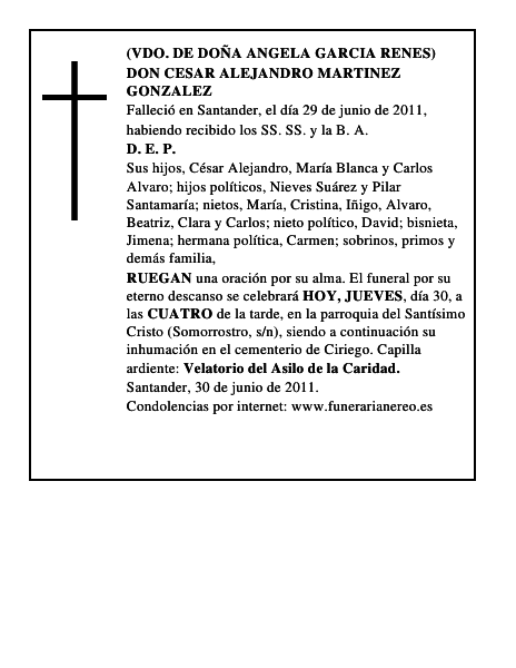 DON CESAR ALEJANDRO MARTINEZ GONZALEZ