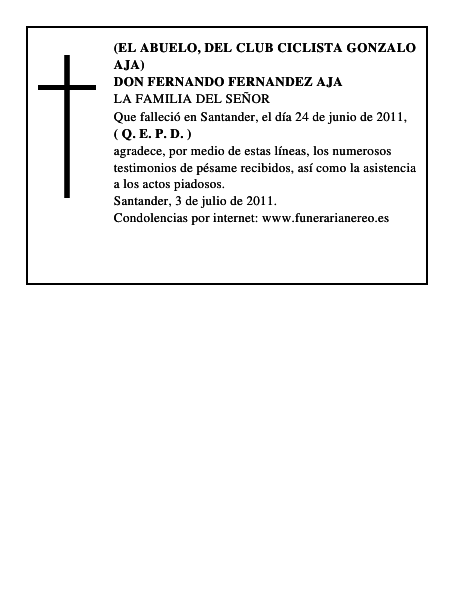 DON FERNANDO FERNANDEZ AJA