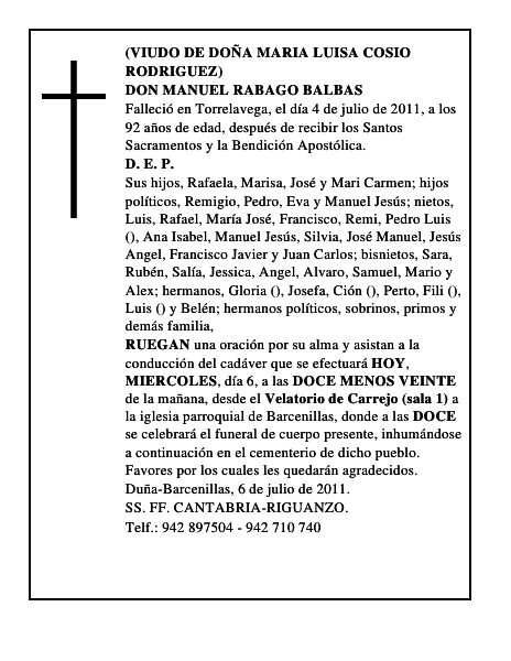 DON MANUEL RABAGO BALBAS