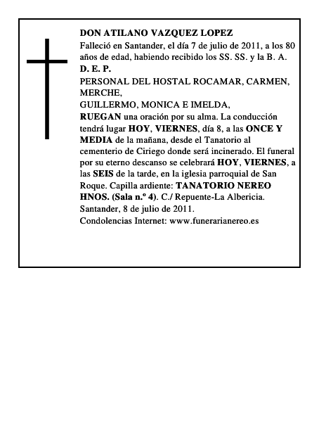 DON ATILANO VAZQUEZ LOPEZ