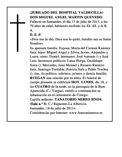 DON MIGUEL ANGEL MARTIN QUEVEDO