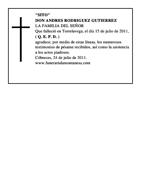 DON ANDRES RODRIGUEZ GUTIERREZ