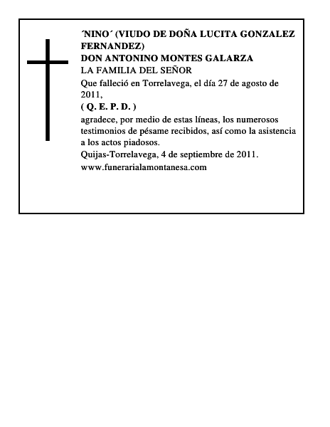 DON ANTONINO MONTES GALARZA