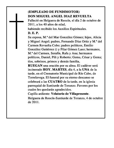 DON MIGUEL ANGEL DIAZ REVUELTA