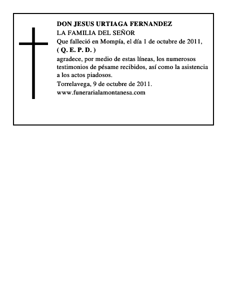 DON JESUS URTIAGA FERNANDEZ