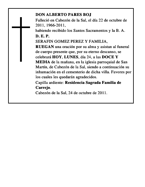 DON ALBERTO PARES BOJ