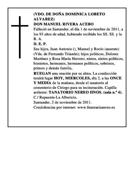 DON MANUEL RIVERA ACEBO