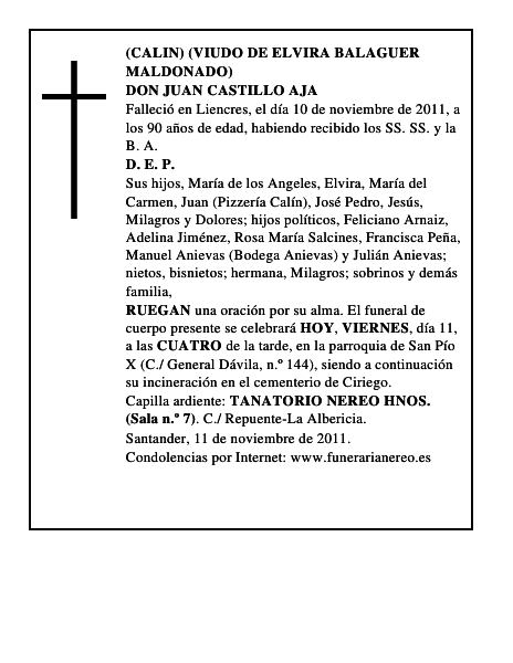 DON JUAN CASTILLO AJA