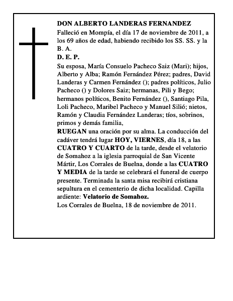 DON ALBERTO LANDERAS FERNANDEZ