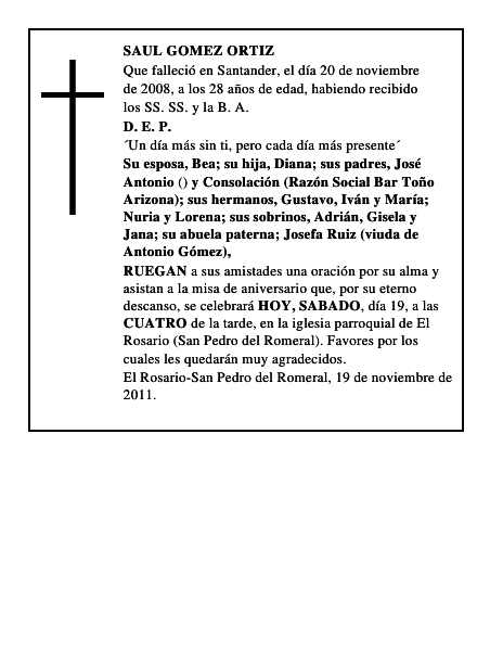 SAUL GOMEZ ORTIZ