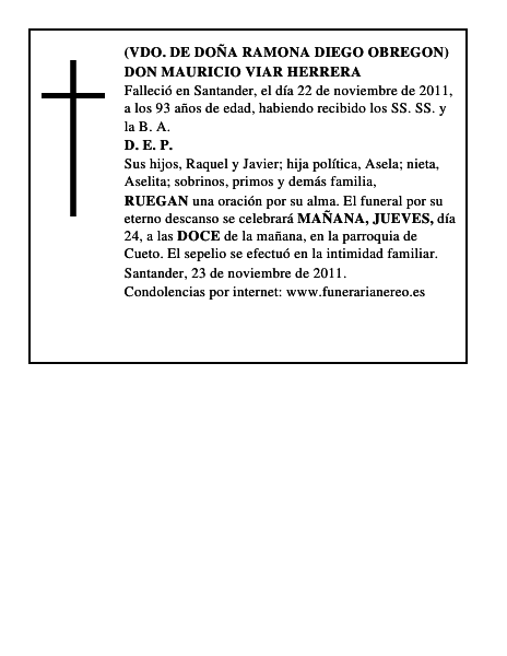 DON MAURICIO VIAR HERRERA