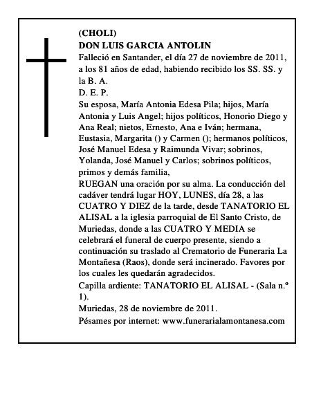 DON LUIS GARCIA ANTOLIN