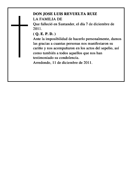 DON JOSE LUIS REVUELTA RUIZ