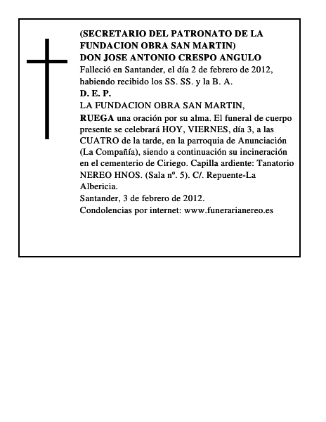 DON JOSE ANTONIO CRESPO ANGULO