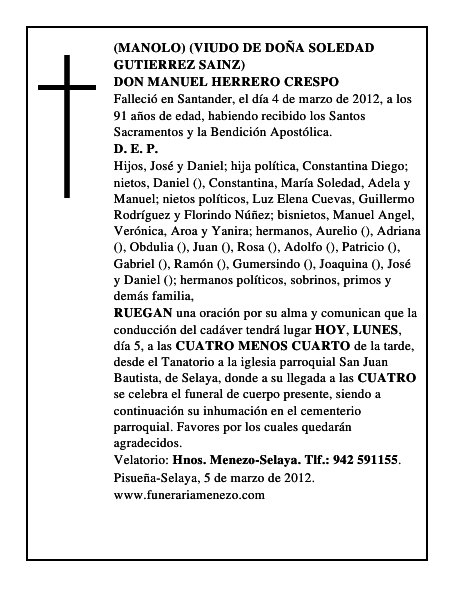 DON MANUEL HERRERO CRESPO