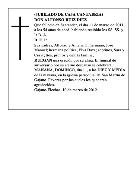 DON ALFONSO RUIZ DIEZ