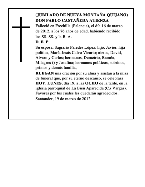 DON PABLO CASTAÑEDA ATIENZA