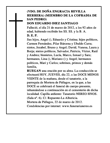 DON EDUARDO DIEZ SANTIAGO
