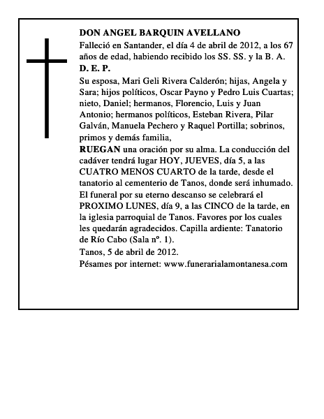 DON ANGEL BARQUIN AVELLANO