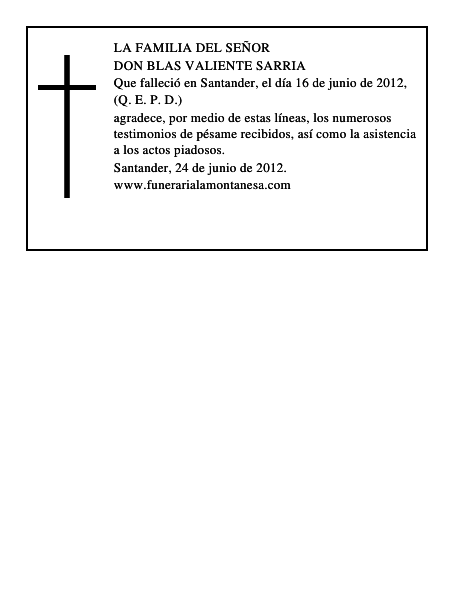 Blas Valiente Sarria