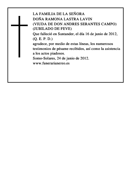 Ramona Lastra Lavin