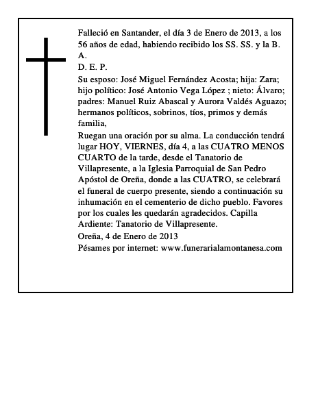 MARIA ANGELES RUIZ VALDES