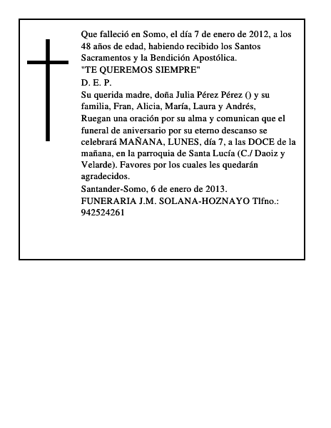Maria Visitacion Diez Perez