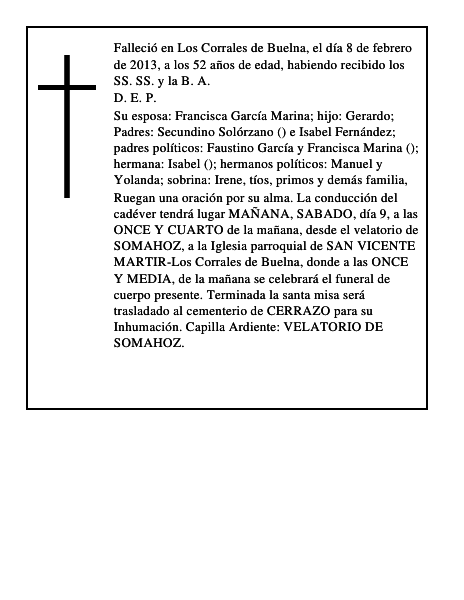 Gerardo Solórzano Fernández