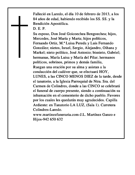 María Antonia Matienzo Arce