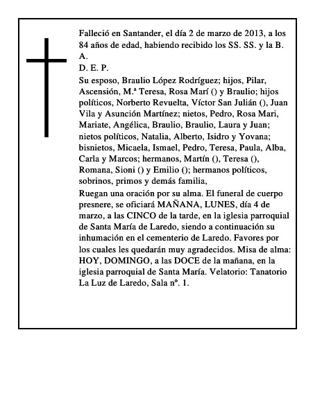 Tomasa Trueba Rueda