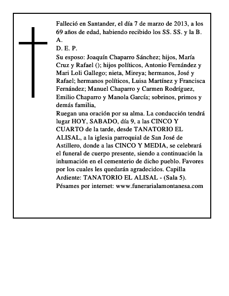 Teresa Gonzáelz García