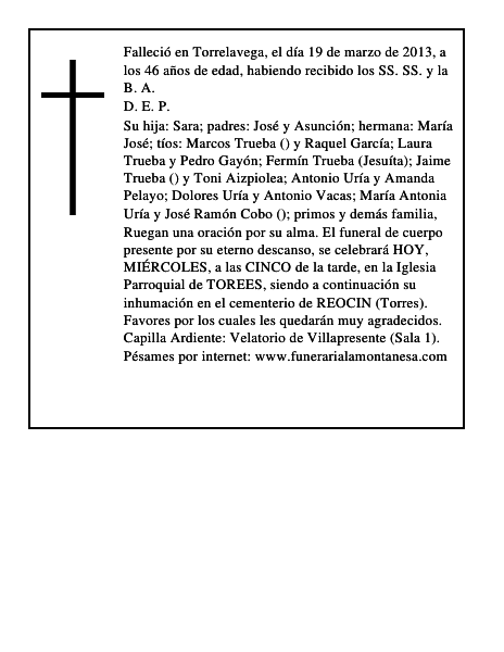 Asunción Trueba Uría