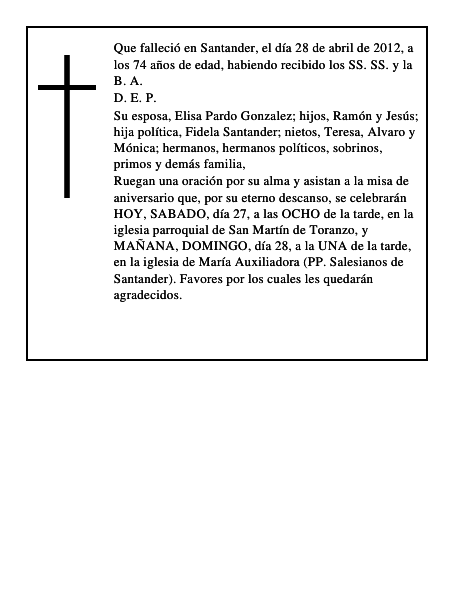Ramón Gutierrez Serna