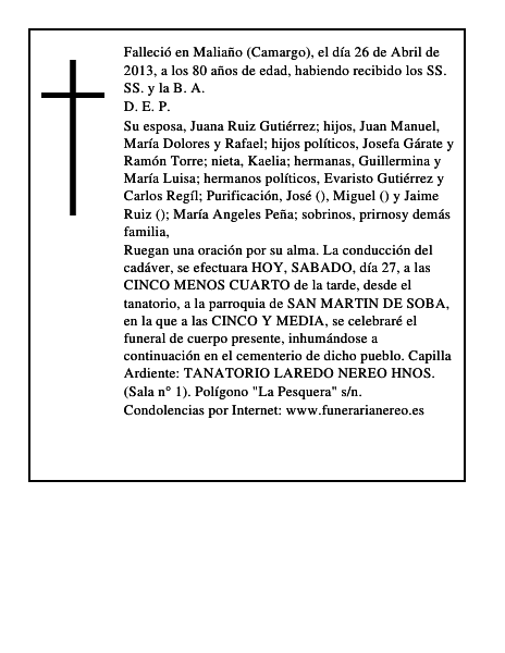 Jose Manuel Ocejo Abascal